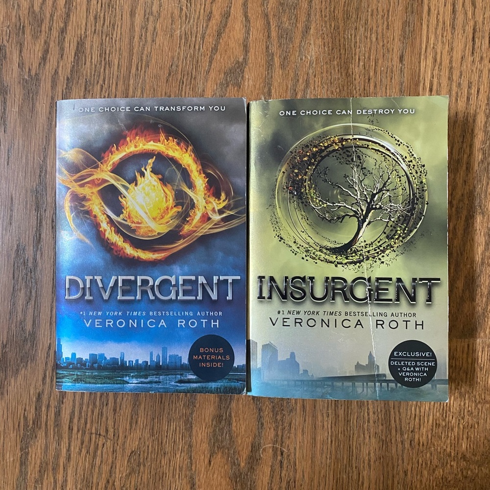 Divergent Series Young Adult Novels Books